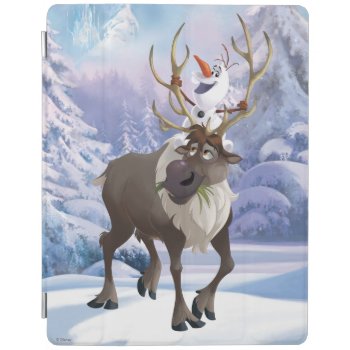 Frozen | Olaf Sitting On Sven Ipad Smart Cover by frozen at Zazzle