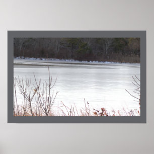 Frozen Pond Poster