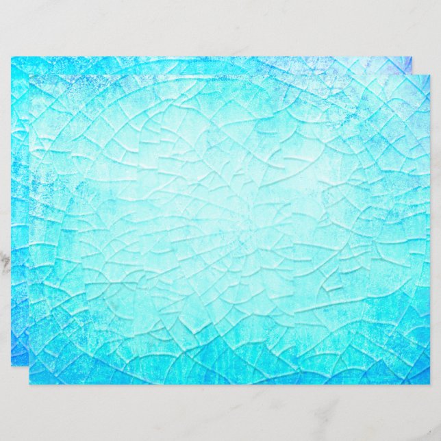 Frozen Pond Turquoise (Front/Back)