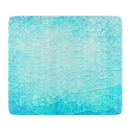 Frozen Pond Turquoise   Cutting Board