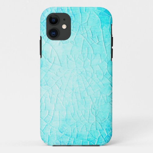 Frozen Pond Turquoise iPhone Case