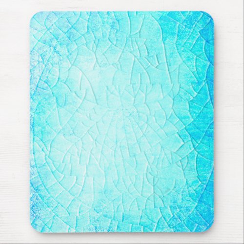 Frozen Pond Turquoise   Mouse Pad
