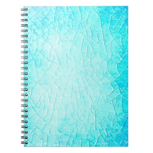 Frozen Pond Turquoise Notebook