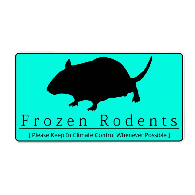 Frozen Rodents - Blue Label (Front)
