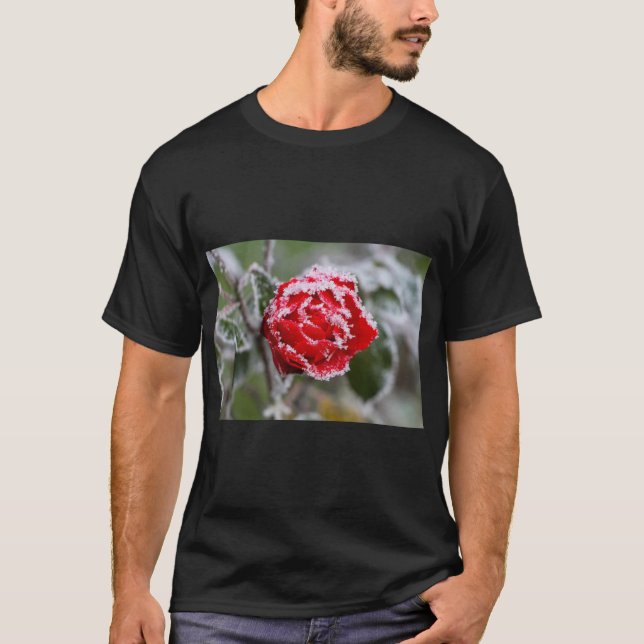 Frozen Rose Frost Beauty Tee (Front)