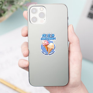 🍦 Frozen Scrotown Sticker