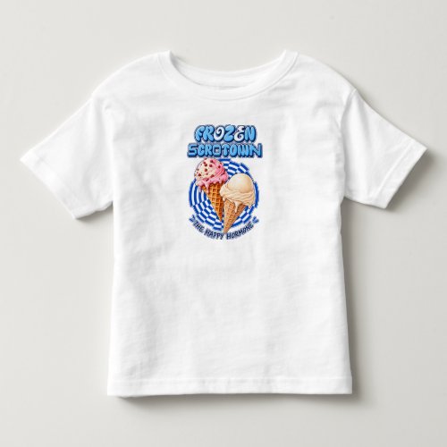 🍦 Frozen Scrotown Toddler T-shirt