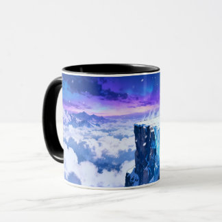 Frozen Sky Mug | Snowy Mountain Fantasy Ceramic Co
