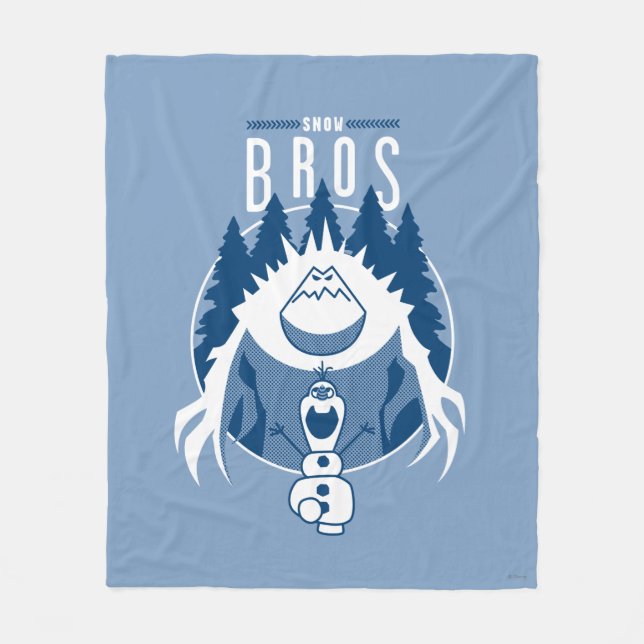 Frozen | Snow Bros Fleece Blanket (Front)