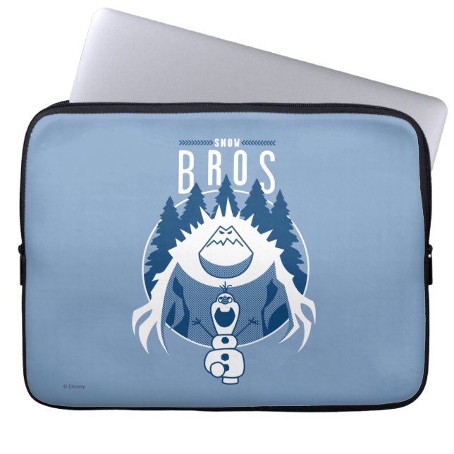 Frozen | Snow Bros Laptop Sleeve (Front)