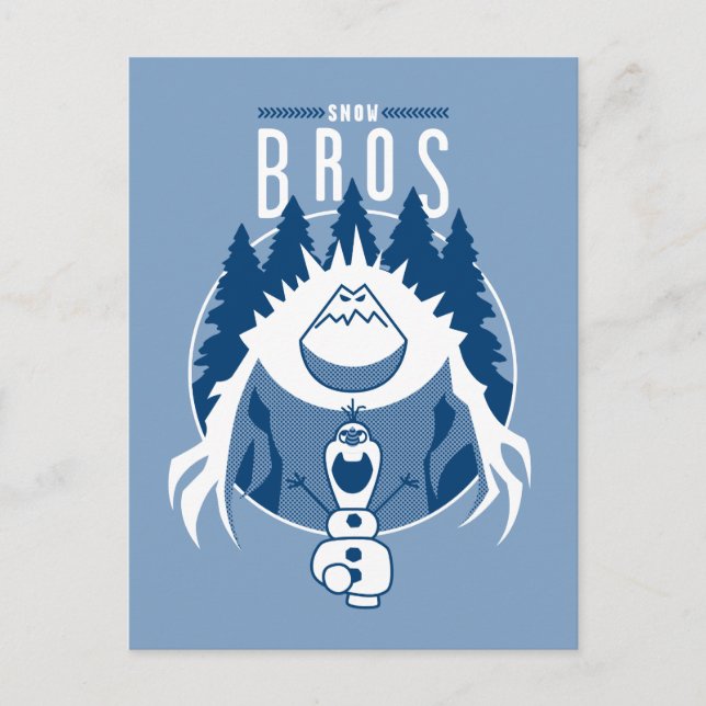 Frozen | Snow Bros Postcard (Front)