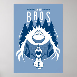 Frozen Snow Bros Poster