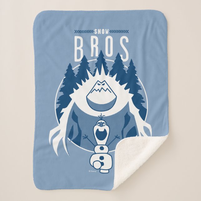 Frozen | Snow Bros Sherpa Blanket (Front)