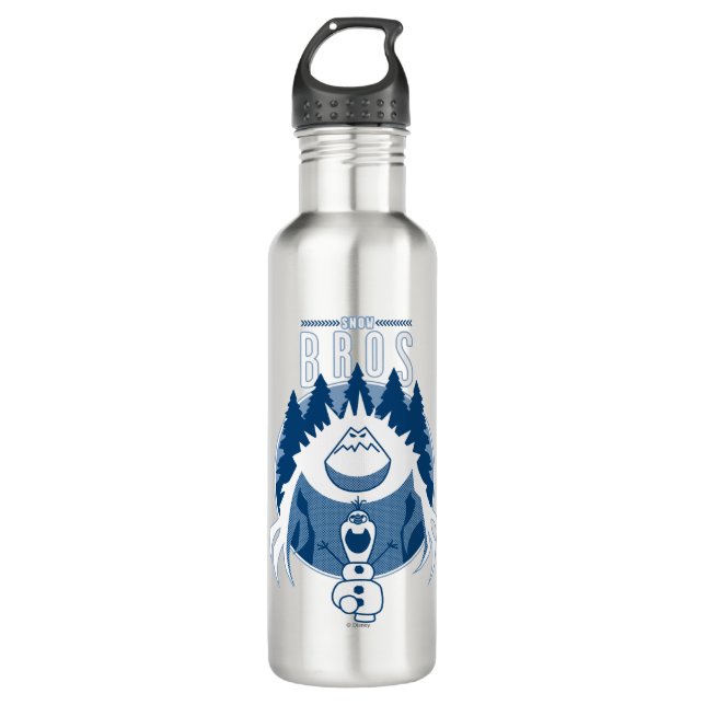 Frozen | Snow Bros Stainless Steel Water Bottle (Front)
