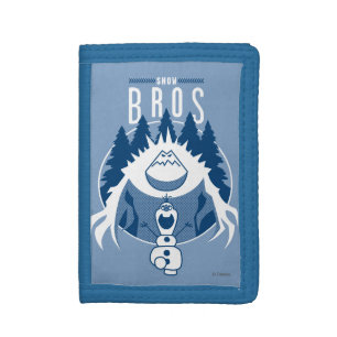 Frozen Snow Bros Trifold Wallet