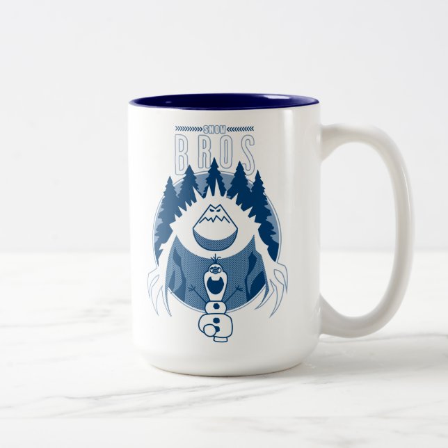 Frozen | Snow Bros Two-Tone Coffee Mug (Right)