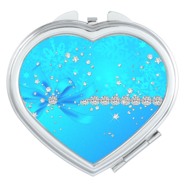 Frozen Snowflakes Vanity Mirror (Front)