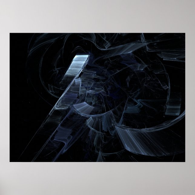 Frozen Space Sci-Fi  Poster (Front)