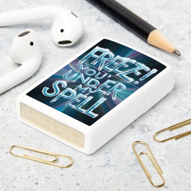 Frozen Spell: You're Under My Power Zippo Lighter (On Table 2)