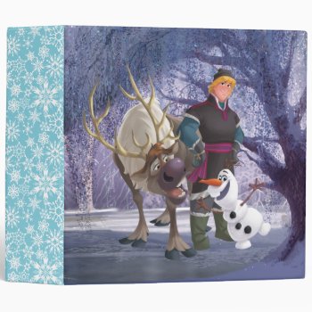 Frozen | Sven  Olaf And Kristoff Binder by frozen at Zazzle