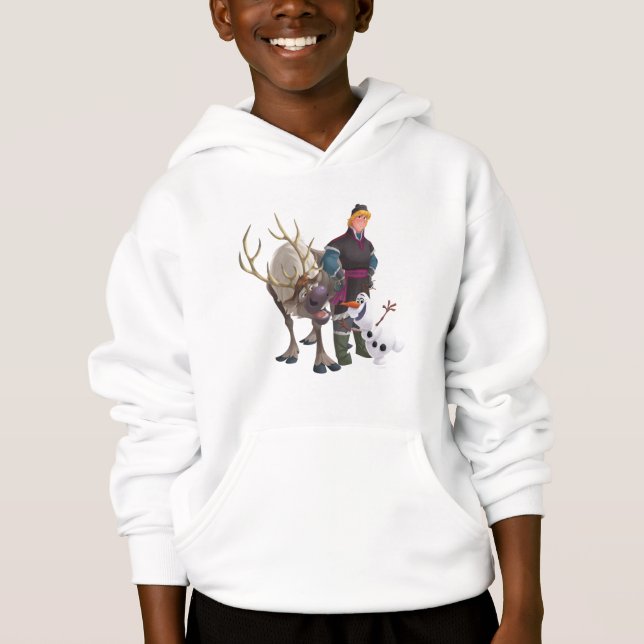 Frozen | Sven, Olaf and Kristoff Hoodie (Front)