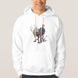Frozen Sven, Olaf and Kristoff Hoodie