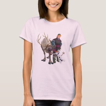 Frozen | Sven  Olaf And Kristoff T-shirt by frozen at Zazzle