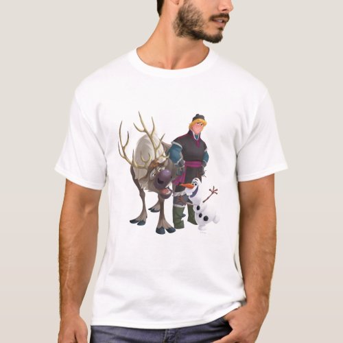 Frozen  Sven Olaf and Kristoff T_Shirt