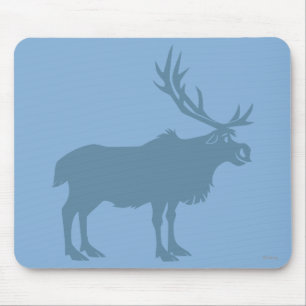 Frozen Sven Silhouette Mouse Pad
