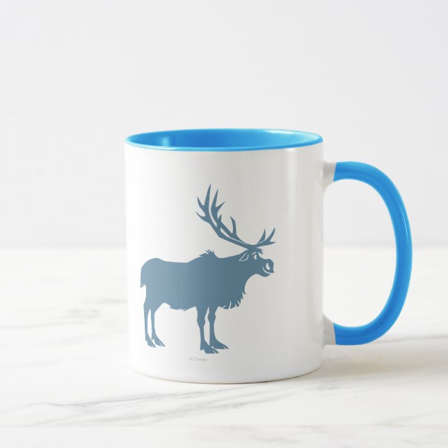 Frozen | Sven Silhouette Mug (Right)