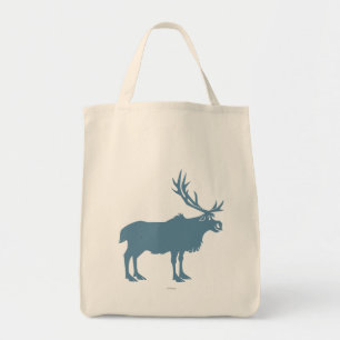 Frozen   Sven Silhouette Tote Bag