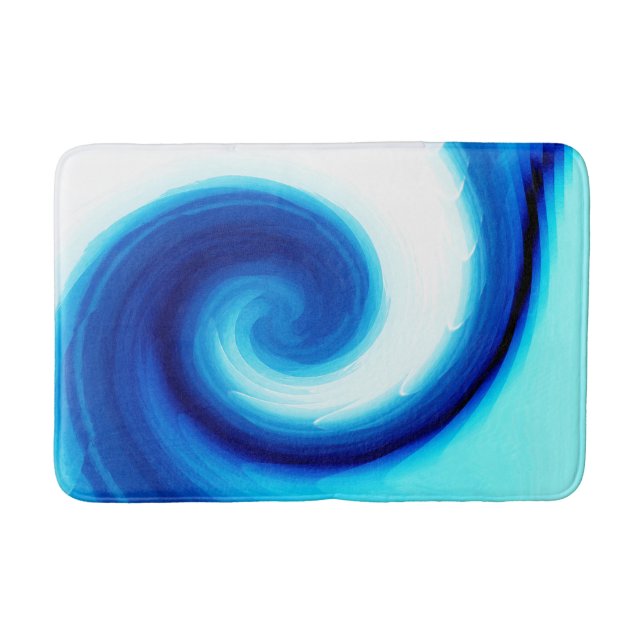 Frozen Swirl...... Bath Mat (Front)