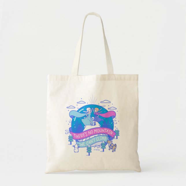 Frozen | There's No Mountains We Can't Climb Tote Bag (Front)