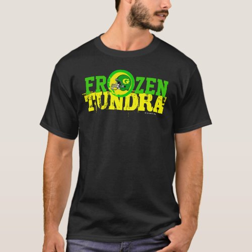 Frozen Tundra Green Bay NFL Football Team T_Shirt