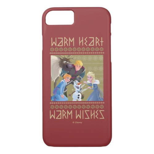 Frozen  Warm Heart Warm Wishes iPhone 87 Case