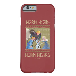 Frozen   Warm Heart Warm Wishes Barely There iPhone 6 Case