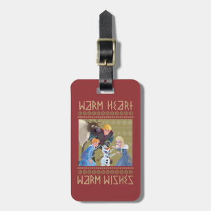 Frozen Warm Heart Warm Wishes Luggage Tag