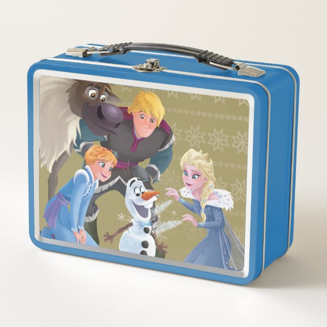 Frozen | Warm Heart Warm Wishes Metal Lunch Box (Front)