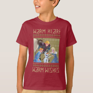 Frozen   Warm Heart Warm Wishes T-Shirt
