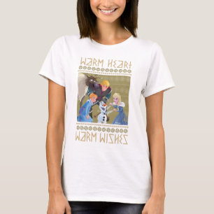 Frozen Warm Heart Warm Wishes T-Shirt