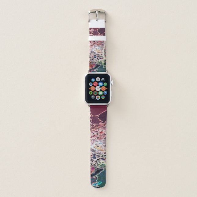 FROZEN WATER APPLE WATCH BAND (Front)