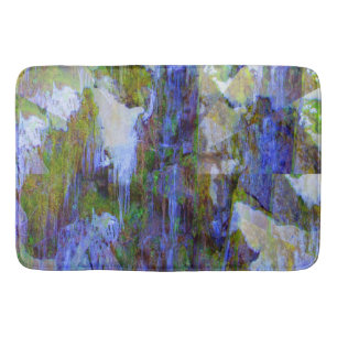 Frozen waterfall... bath mat
