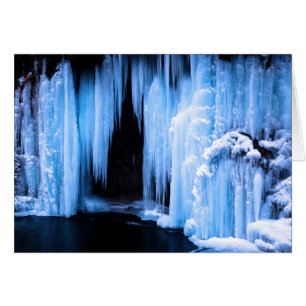 Frozen Waterfall Cards