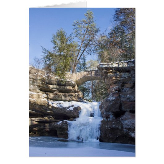 Frozen Waterfall Cards (Front)