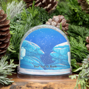 Frozen Waves Snow Globe