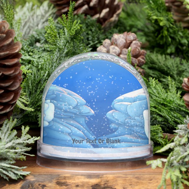 Frozen Waves Snow Globe (Winter)