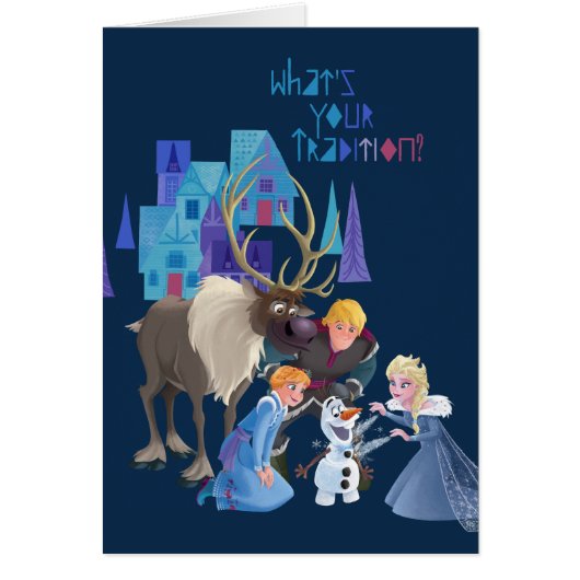 Frozen | What's Your Tradition Cards (Front)