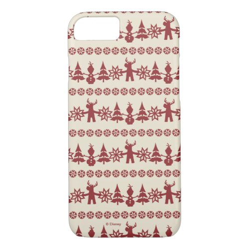 Frozen  Winter Wishes Pattern iPhone 87 Case