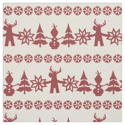 Frozen | Winter Wishes Pattern Fabric