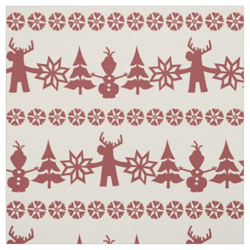 Frozen | Winter Wishes Pattern Fabric